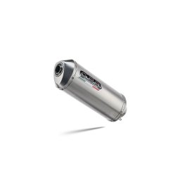 Slip-on exhaust GPR SATINOX Brushed Stainless steel including removable db killer and link pipe