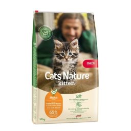Hrană uscată pisoi fără cereale, digestie ușoară MERA Kitten pui 10 kg