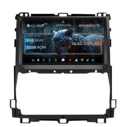 Navigatie Toyota Prado J120 (2002 - 2010) P-Octacore 2GB RAM + 32GB ROM, 9 Inch - AD-BGP9002+AD-BGRKIT084