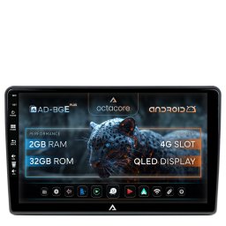 Navigatie Jeep Dodge Chrysler Universal, Android, E-Octacore 2GB RAM + 32GB ROM, 10.1 Inch - AD-BGE10002+AD-BGRKIT291