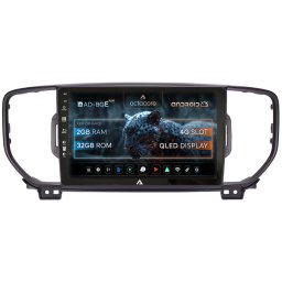 Navigatie Kia Sportage (2016-2018), Android, E-Octacore 2GB RAM + 32GB ROM, 9 Inch - AD-BGE9002+AD-BGRKIT150V2-B