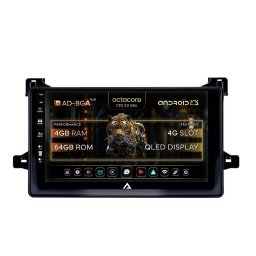 Navigatie Toyota Prius (2015+), Android, A-Octacore 4GB RAM + 64GB ROM, 9 Inch - AD-BGA9004+AD-BGRKIT097