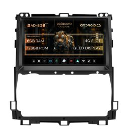 Navigatie Toyota Prado J120 (2002-2010), Android, B-Octacore 6GB RAM + 128GB ROM, 9 Inch - AD-BGB9006+AD-BGRKIT084