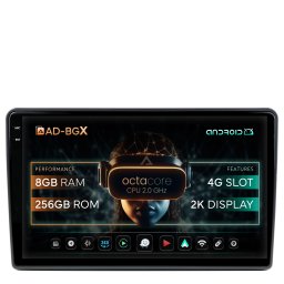 Navigatie Toyota Auris (2012-2014), Android, X-Octacore 8GB RAM + 256GB ROM, 9.5 Inch - AD-BGX9008+AD-BGRKIT090