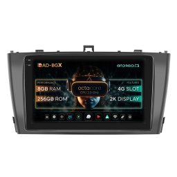 Navigatie Toyota Avensis (2009-2015), Android, X-Octacore 8GB RAM + 256GB ROM, 9.5 Inch - AD-BGX9008+AD-BGRKIT093-B
