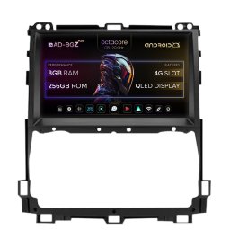 Navigatie Toyota Prado J120 (2002-2010), Android, Z-Octacore 8GB RAM + 256GB ROM, 9 Inch - AD-BGZ9008+AD-BGRKIT084