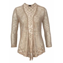 s.Oliver Geacă tricotată nisipiu