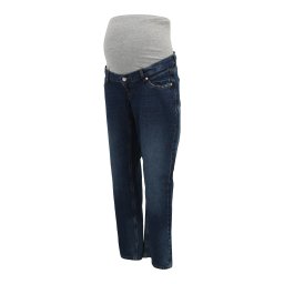 Only Maternity Jeans albastru închis