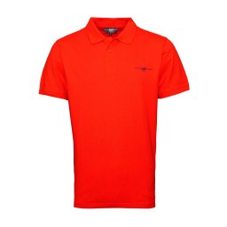 HARVEY MILLER Tricou bleumarin / roșu neon