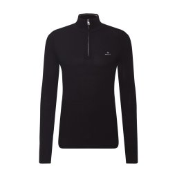 GANT Pulover negru / alb