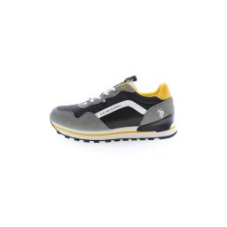 U.S. POLO ASSN. Sneaker low 'Jonas' gri piatră / negru / alb
