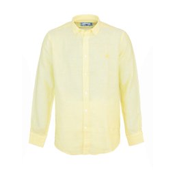 U.S. POLO ASSN. Cămașă galben deschis