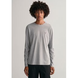 GANT Tricou gri deschis