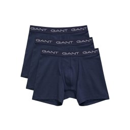 GANT Boxeri albastru marin / alb