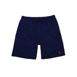 U.S. POLO ASSN. Șorturi de baie bleumarin / roșu