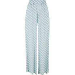 Urban Classics Pantaloni 'Resort' albastru / alb