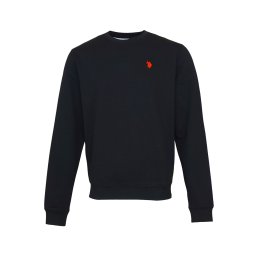 U.S. POLO ASSN. Bluză de molton roșu / negru