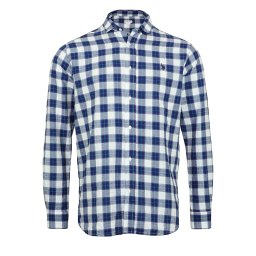 U.S. POLO ASSN. Cămașă albastru deschis / albastru închis / alb