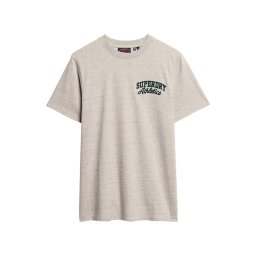 Superdry & Co Tricou grej / verde închis