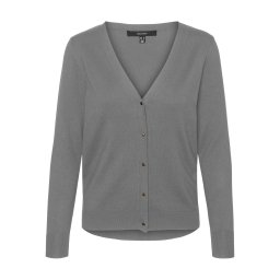 VERO MODA Geacă tricotată 'SILJE' gri