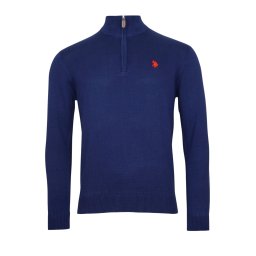 U.S. POLO ASSN. Pulover albastru închis