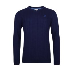 U.S. POLO ASSN. Pulover albastru închis