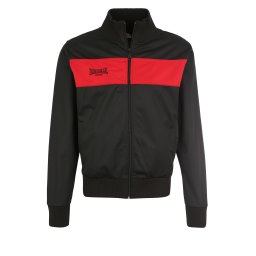 LONSDALE Hanorac 'Alnwick' roșu orange / negru