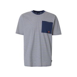 ELLESSE Tricou 'HIRST' bleumarin / alb
