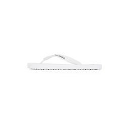 Calvin Klein Flip-flops negru / alb