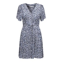 ONLY Rochie 'ONLEVIDA' albastru noapte / albastru deschis / mov pastel / alb