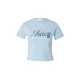 Juicy Couture Tricou albastru deschis / argintiu