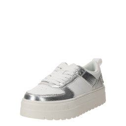 HUGO Sneaker low 'Lyssa' argintiu / alb