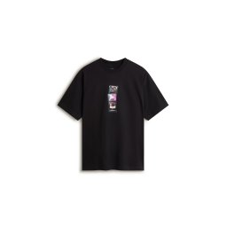 VANS Tricou 'Vee Tv' verde / roz / negru / alb