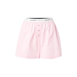 OH APRIL Pantaloni 'OH APRIL x LOVE Stories - James' roz / negru / alb