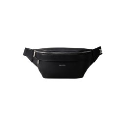 Calvin Klein Borsetă 'Metal Logo' negru