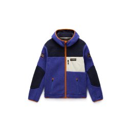 NAPAPIJRI Jachetă fleece 'Yupik FZH 3' albastru marin / negru / alb