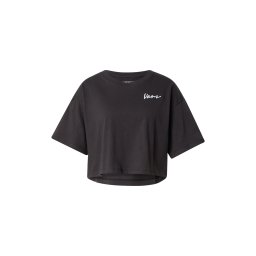 VANS Tricou 'Classic Script' negru / alb