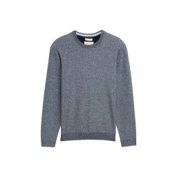 TOM TAILOR Pulover albastru amestec