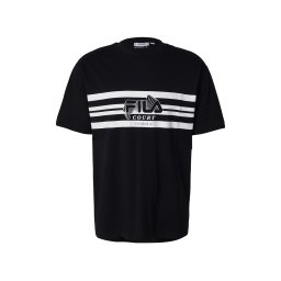 FILA Tricou funcțional 'LASNE' negru / alb
