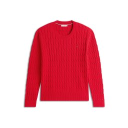 Tommy Hilfiger Curve Pulover roșu