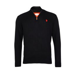U.S. POLO ASSN. Pulover negru