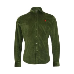 U.S. POLO ASSN. Cămașă oliv