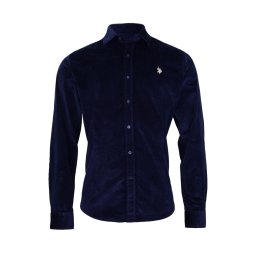 U.S. POLO ASSN. Cămașă albastru / alb