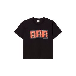 Calvin Klein Tricou bej / roșu cranberry / negru / alb