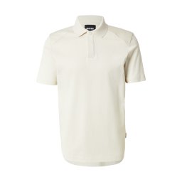 BOSS Tricou 'P-Parlay' alb natural