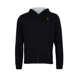 U.S. POLO ASSN. Hanorac roșu / negru