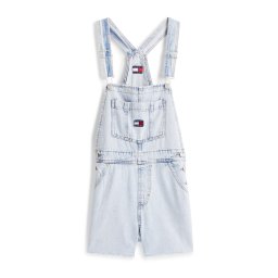 Tommy Jeans Salopeta 'MIA' bleumarin / albastru denim / roșu / alb