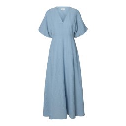 SELECTED Rochie 'SLFMaddie' albastru fumuriu