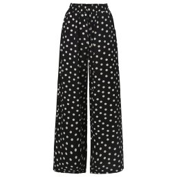 Influencer Pantaloni negru / alb
