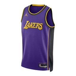 NIKE Tricot 'LA Lakers STM B22' galben închis / lila / negru